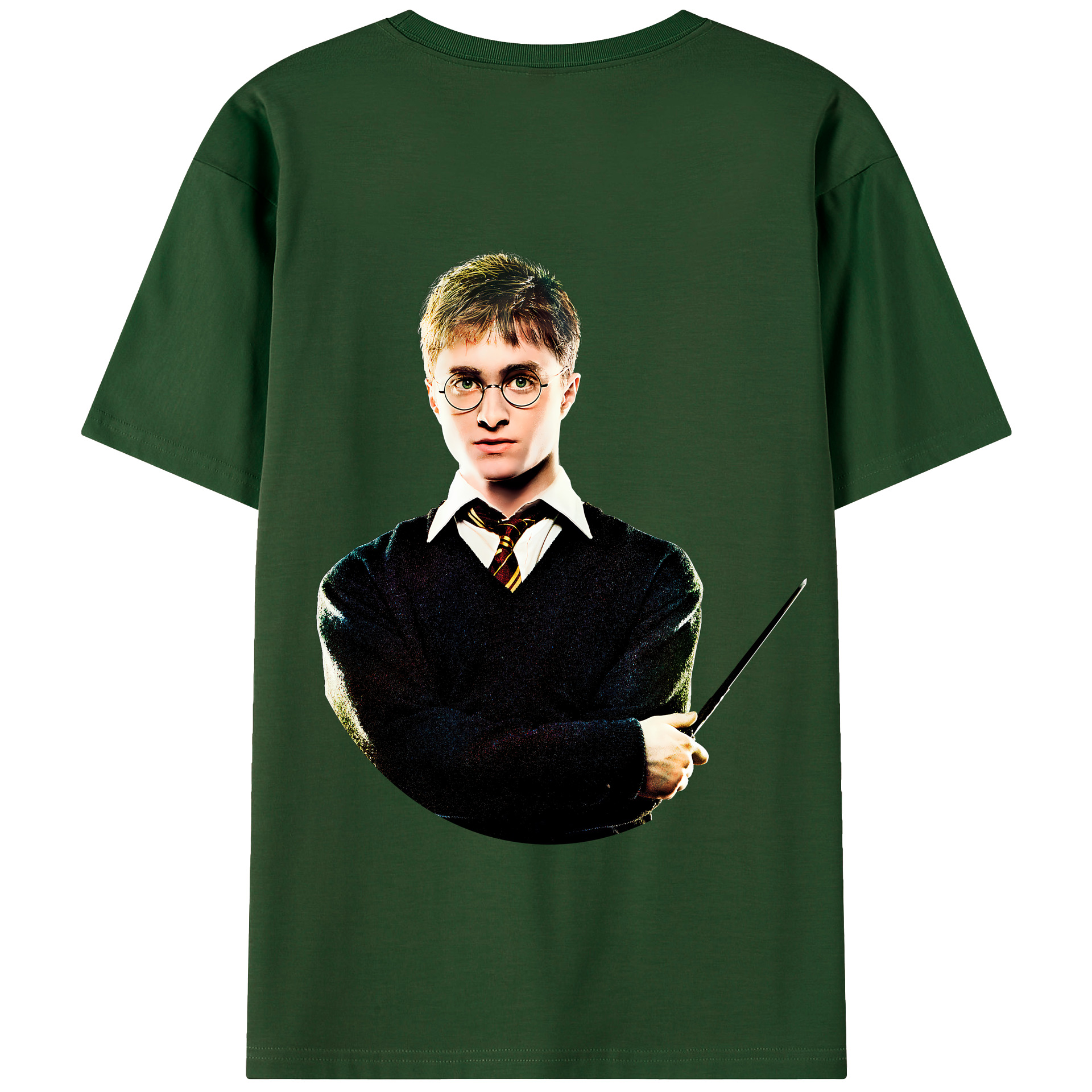 （画像用） Harry Potter ハリー・ポッターシリーズ 綿100％半袖Tシャツ（背面プリント）